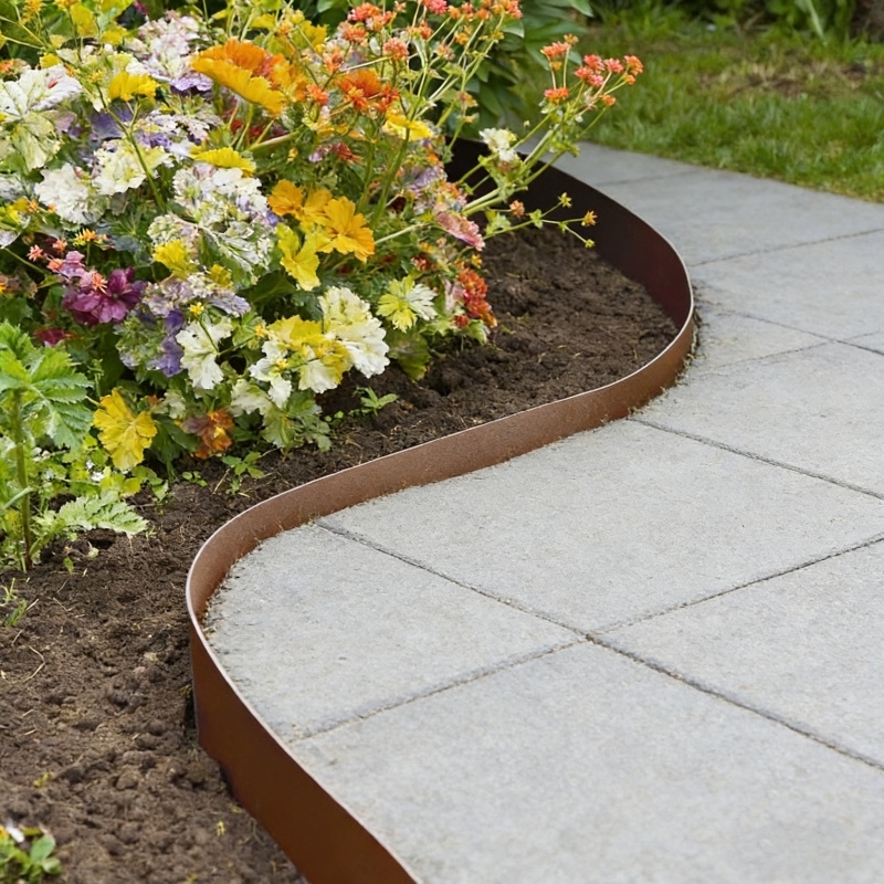 Corten Steel Landscape Edging Corten Steel Landscape Edging