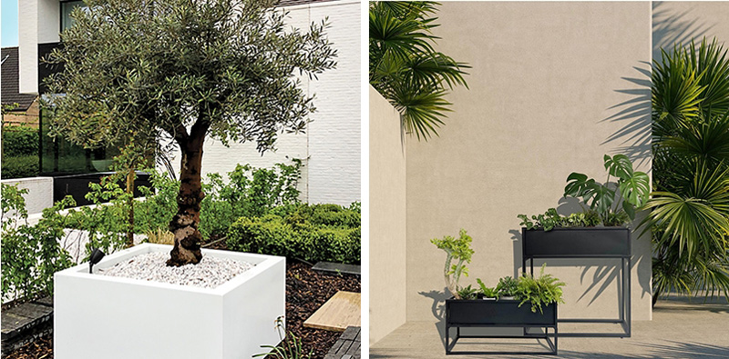 Aluminum Planter Pots Aluminum Planter Pots