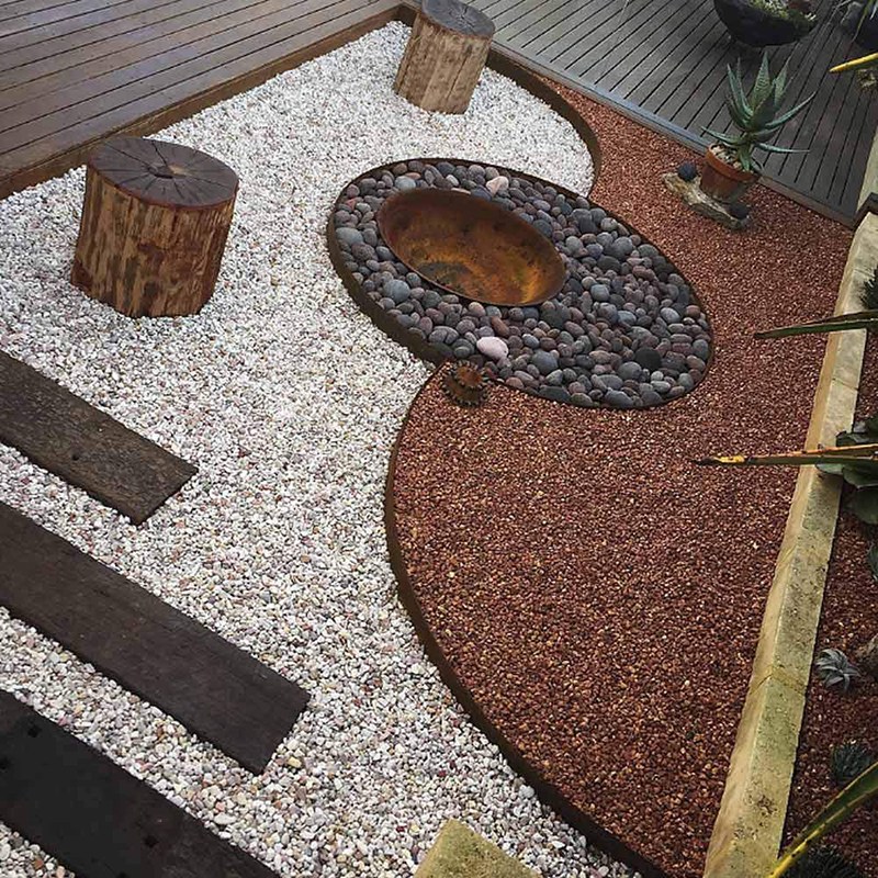 Corten Steel Garden Edging Corten Steel Garden Edging