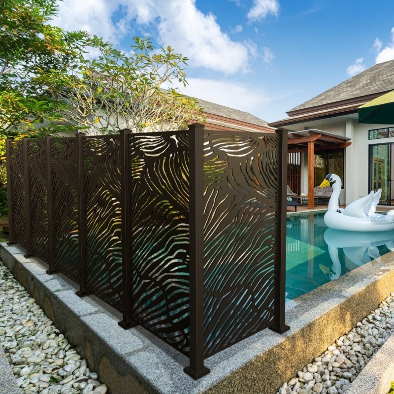 MetaL Pool Privacy Screen Panel China Factory_China Manufacture_China ...