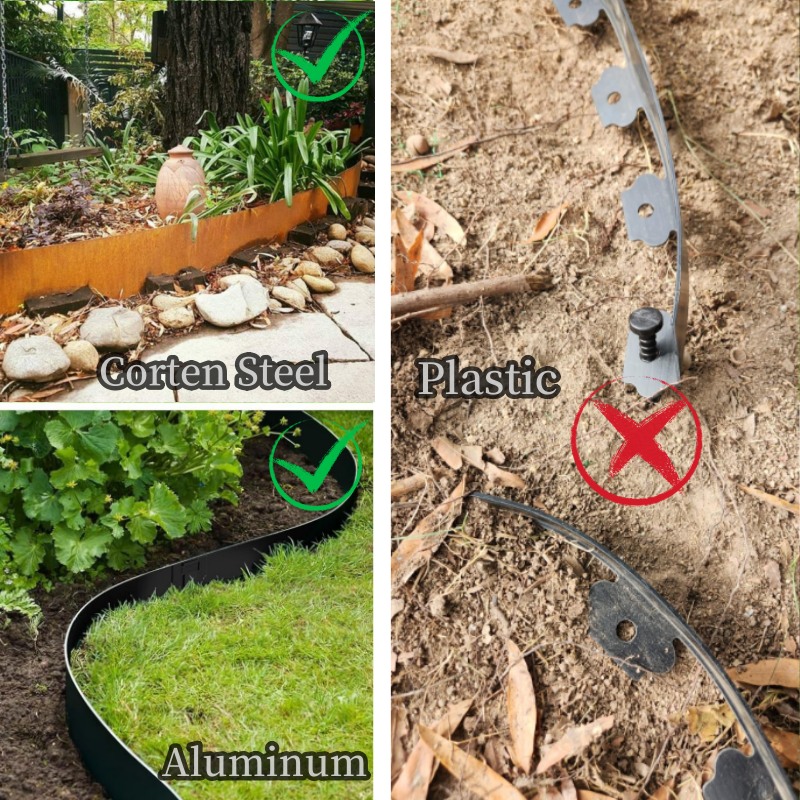 Corten Steel Garden Edging Corten Steel Garden Edging