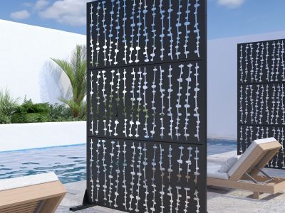 Outdoor Metal Privacy Screen