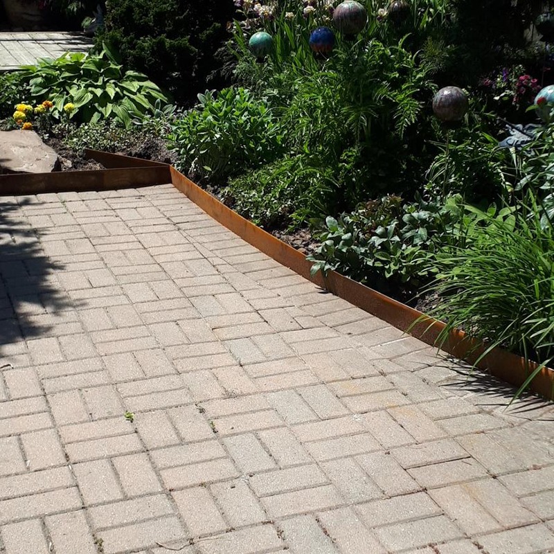 Corten Steel Garden Edging