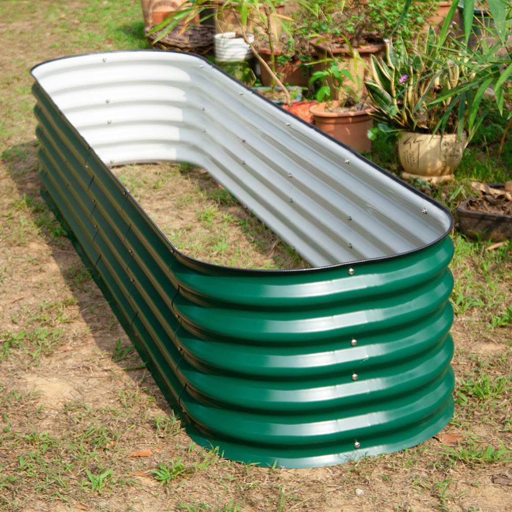 Corrugated Raised Garden Bed Kit Corrugated Raised Garden Bed Kit
