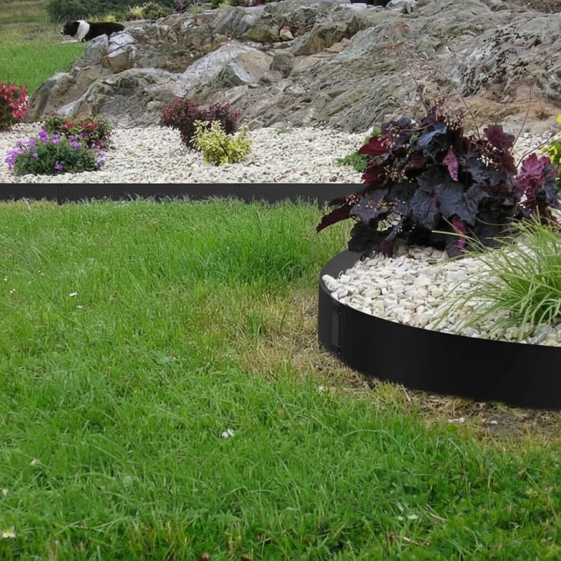 Metalen tuinrand/gazonafscheiding